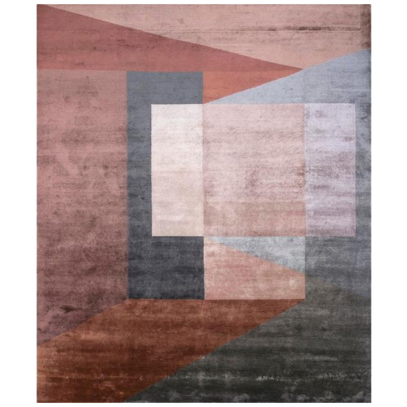 Alfombra Moderna Mirage Espresso y Ciruela 240x300 cm Hecha a Mano en venta