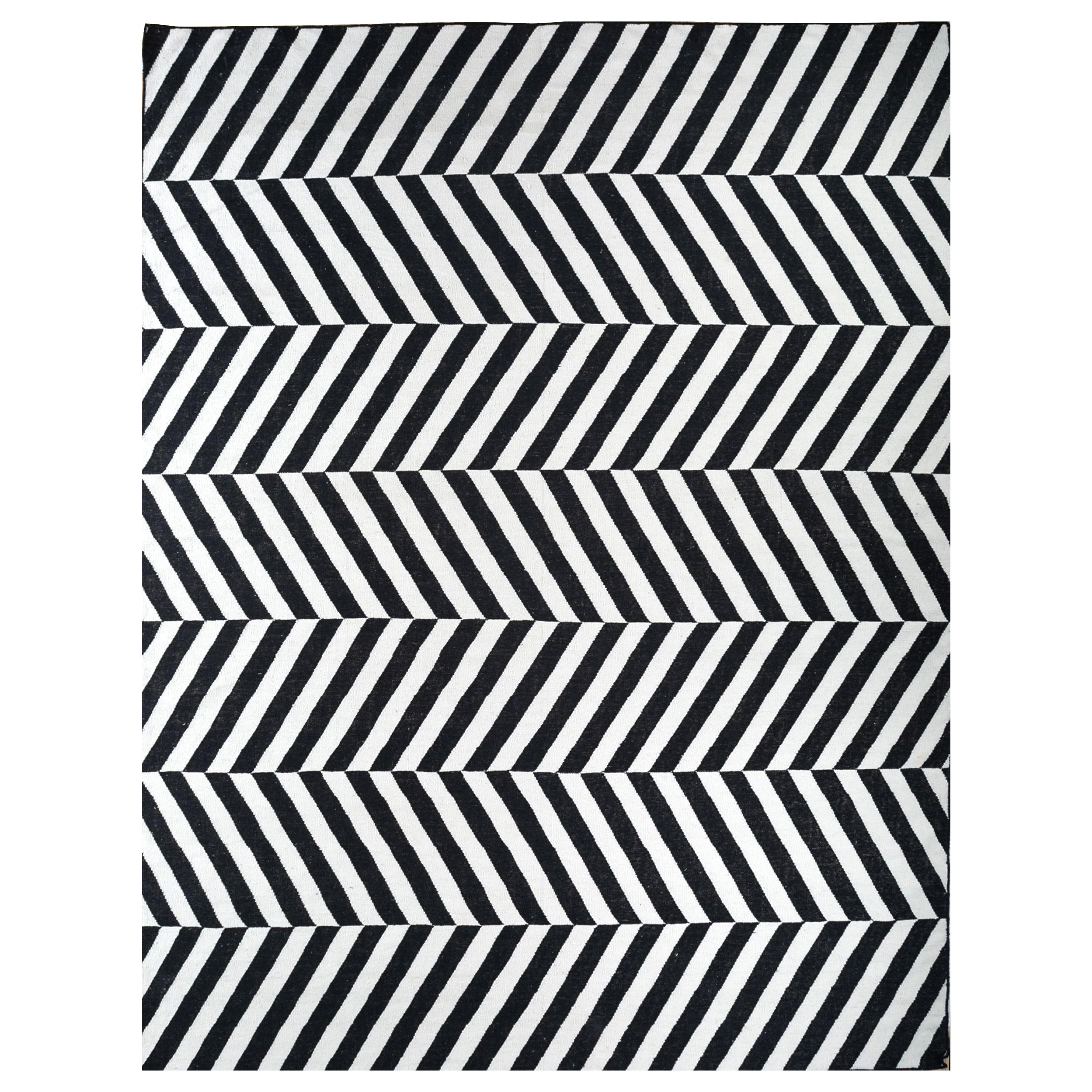 Alfombra Tejido Plano Noir Odyssey Ébano & Ébano 180x270 cm en venta