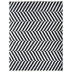 Noir Odyssey Ebenholz & Ebenholz 180x270 cm Flachgewebeteppich