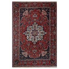Tappeto Autumnal Heirloom Russet & Medium Navy 210X315 cm annodato a mano