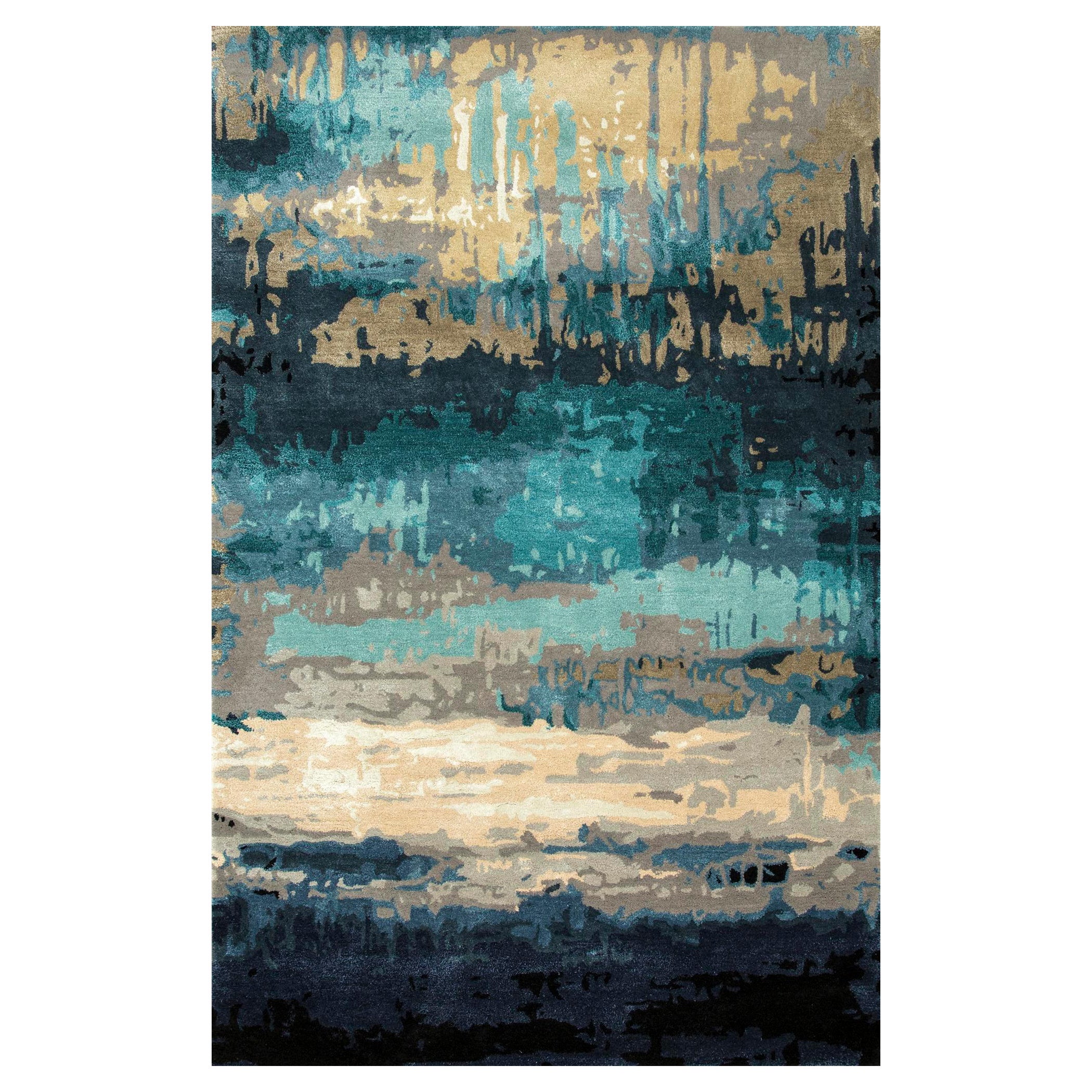 Galactic Dreamscape Ashwood & Capri 150x240 cm Handtuft-Teppich