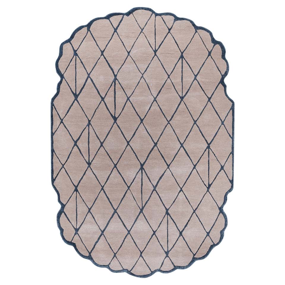 Wave Hand-Tufted Rug in Yellow by Verner Panton For Sale at 1stDibs ...