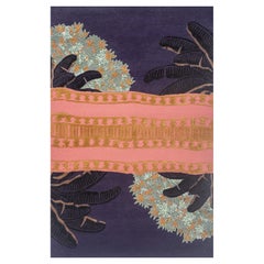 Crimson Chronicles Purple Velvet & Purple Velvet 150x240 cm Hand Tufted Rug
