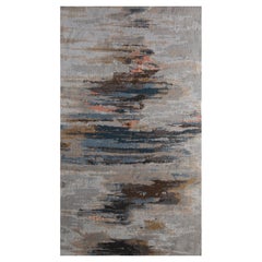 Aschenbeer Mirage Aschenholz & Liquorice 150x240 cm Handgeknüpfter Teppich aus Aschenholz