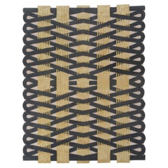 Jaipur Enigma Lead Gray & Lead Gray 168x240 cm Hand Tufted Rug