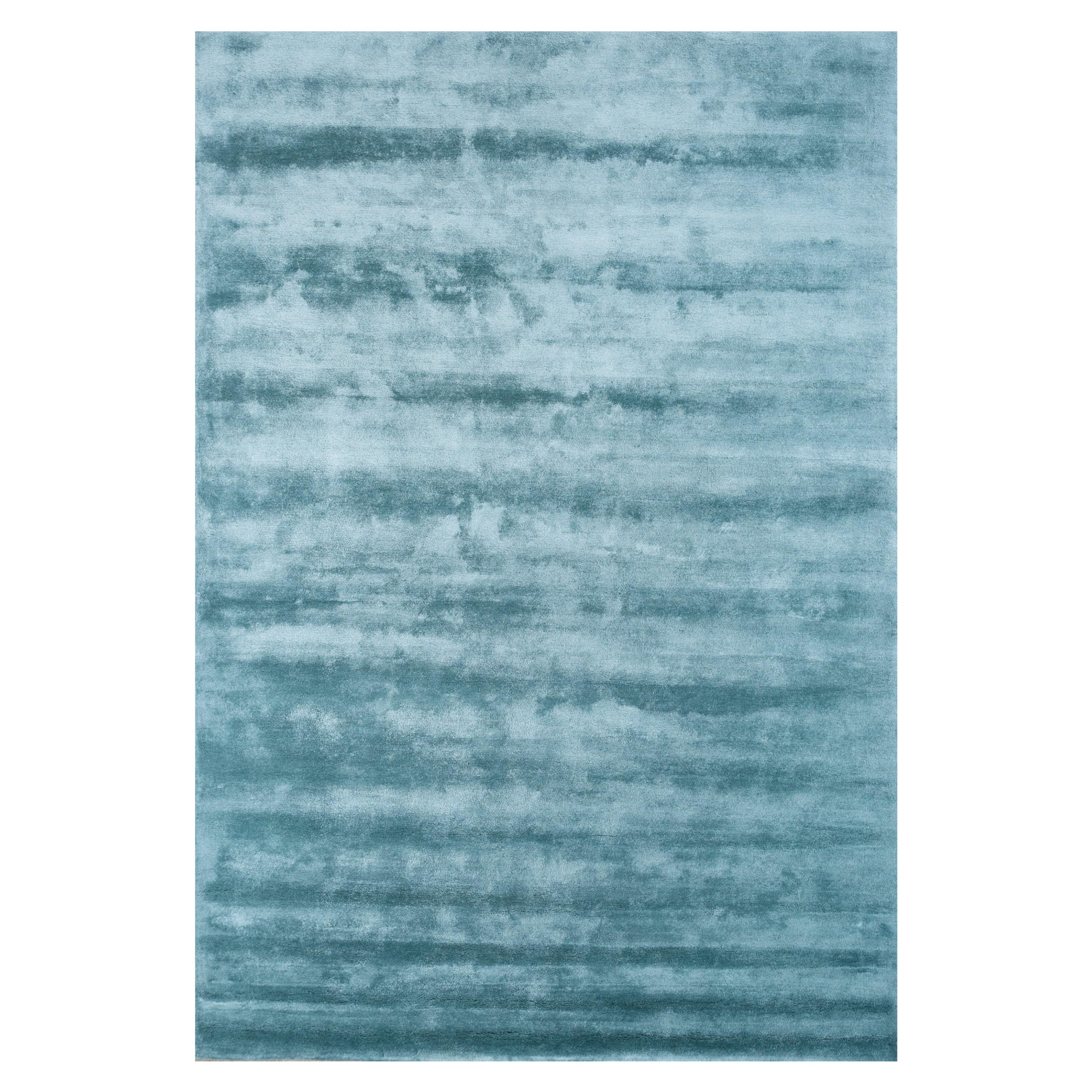 Nature's Luminescence Bristol Blue & Bristol Blue 180x270 cm Handtufted Rug