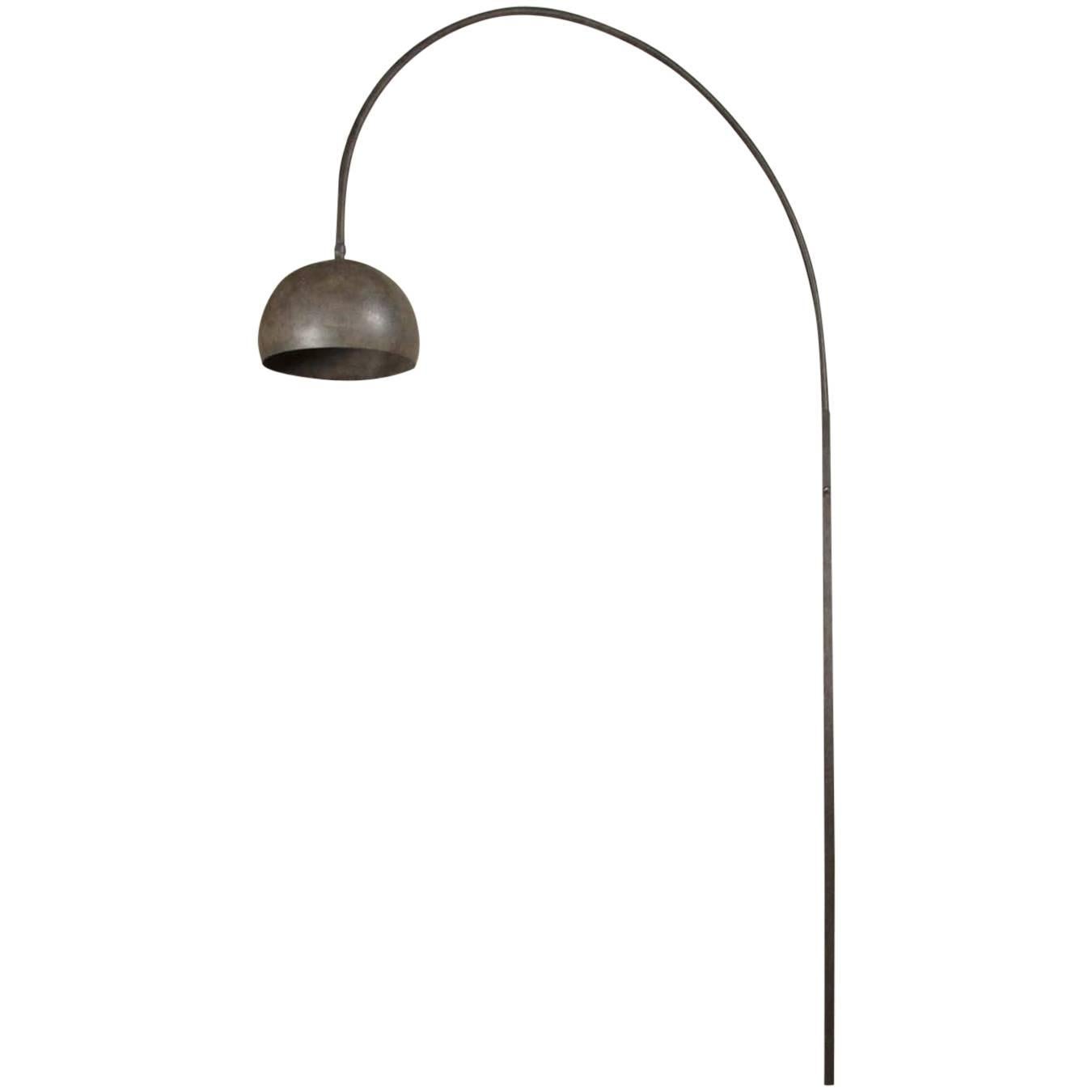 Bronze Arco Wall Mounted Lamp For Sale