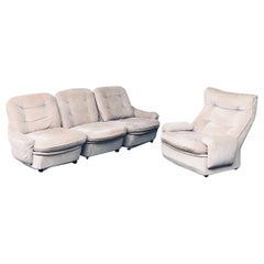 Used ORCHID Modular Sofa & Armchair by Michel Cadestin for Airborne, France 1970's