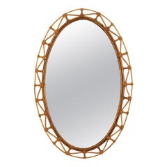 Rattan Pier Mirrors and Console Mirrors