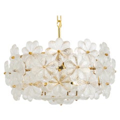 Stunning Petite Murano Glass Chandelier by Ernst Palme, Germany, 1970s