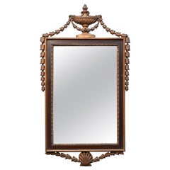 A 19th Century George III Style Parcel Gilt Mahogany Mirror