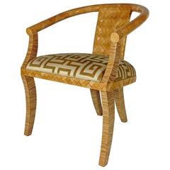 Gorgeous Coconut Wood Armchair