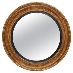 French Antique Circular Mirror