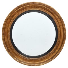 Miroir circulaire français ancien