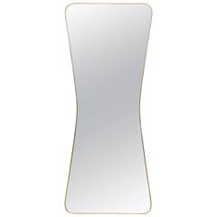 Italian Gio Ponti Style Bronze Mirror 10