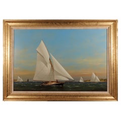 Regatas frente a Cape Cod, Vernon Broe (estadounidense, 1930-2011)