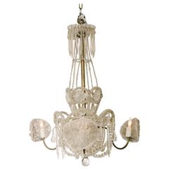 Early 20th Century Crystal and Glass Chandelier 12