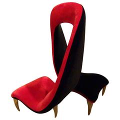 20th Century Infinity Ribbon Chair