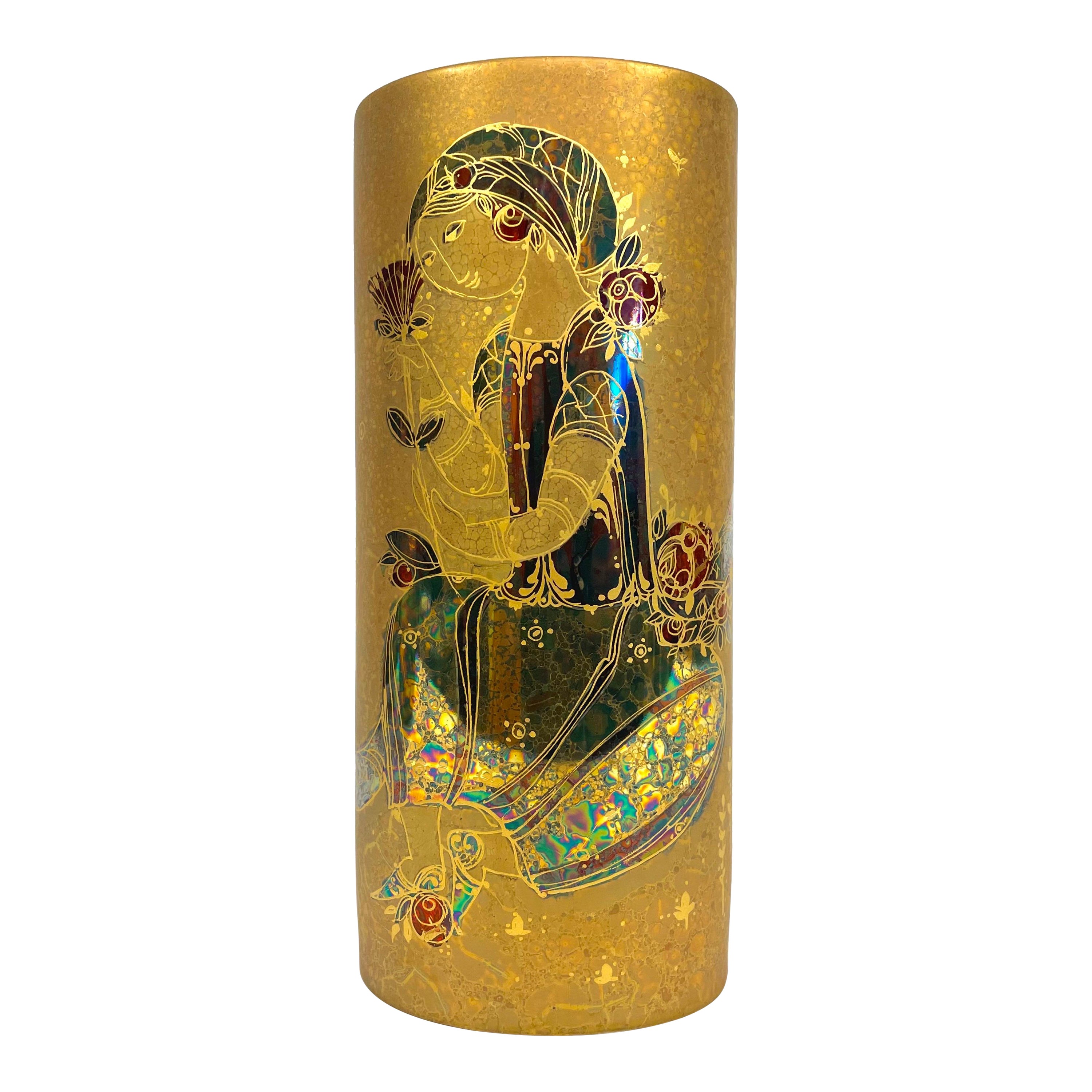 Vaso in porcellana per l'anniversario dei 100 anni del danese Bjørn Wiinbladh per Rosenthal