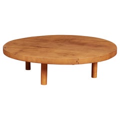 Used French Teak Coffee Table