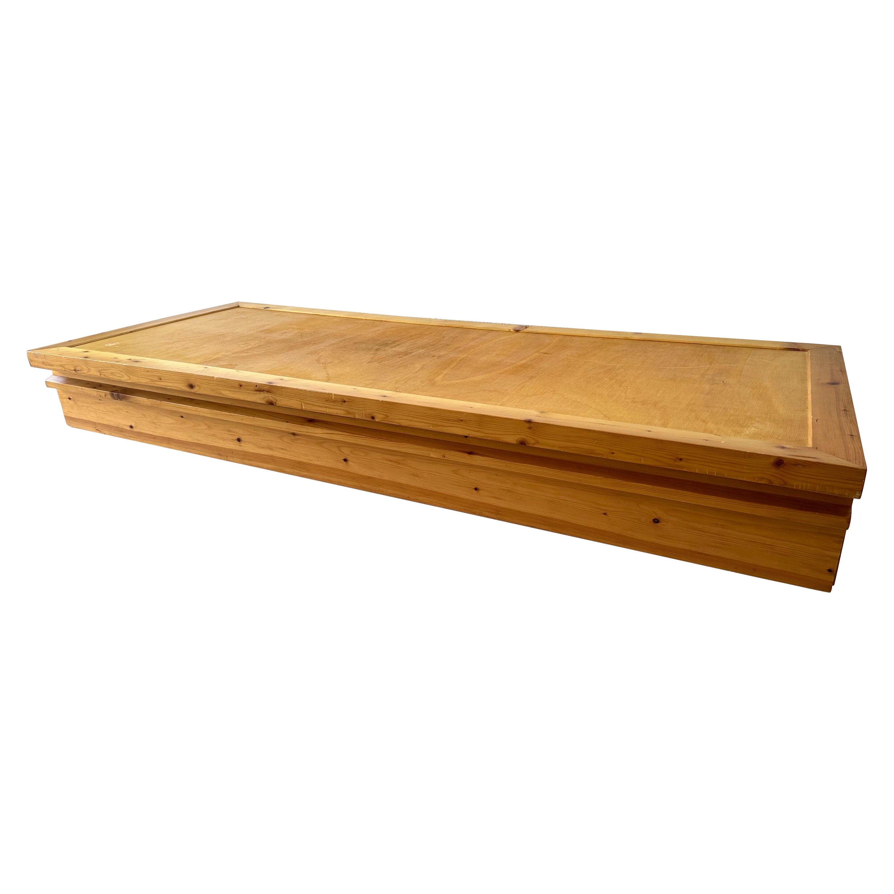 Banquette Bench Charlotte Perriand Style From Meribel For Sale