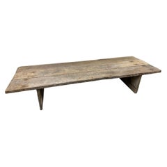 Andrianna Shamaris Wabi Sabi Teak Wood Coffee Table