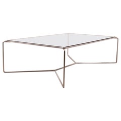 Marcel T vintage 70s coffee table design K. Takahama for Simon Cassina