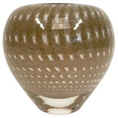 Schwedische Vase / Schale von Monica Backström für Kosta Boda Künstler Kollektion 