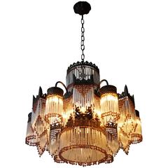 Italian Murano Glass Chandelier 9