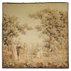 Zabihi Kollektion Großer französischer Wandteppich aus dem 19. Jahrhundert 
