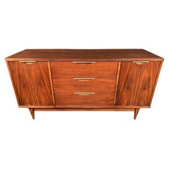 Kent Coffey "Tableau" Mid Century Modern Walnut Sideboard