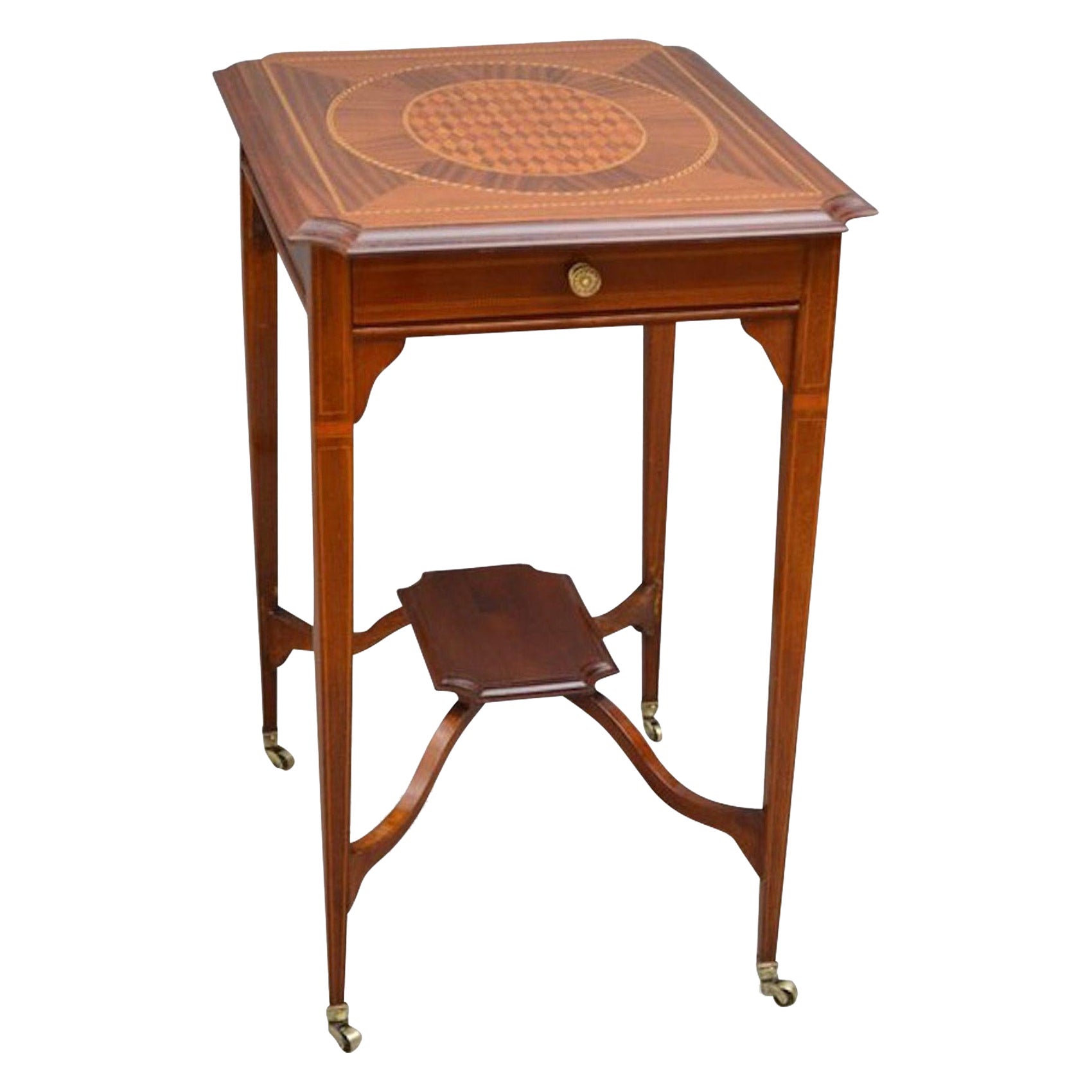 Elegant Edwardian Occasional Table For Sale