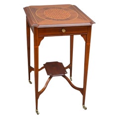 Antique Elegant Edwardian Occasional Table