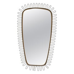 Vintage Elegant original 1960s Wall Mirror
