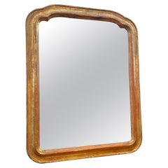 Specchio italiano in legno dorato - CIRCA 1800