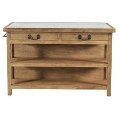 Isla de Cocina de Madera con Encimera / Mostrador / Barra Seca