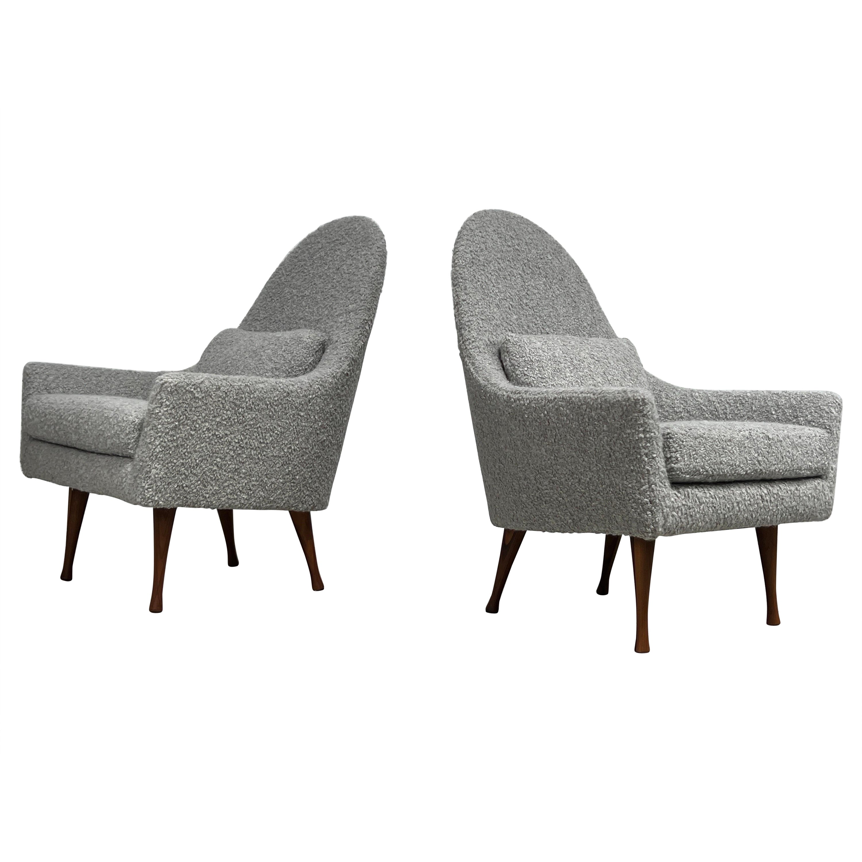 Pair of Lounge chairs by Paul McCobb for Widdicomb  For Sale