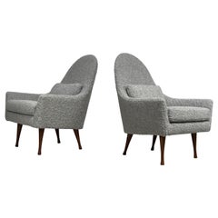 Vintage Pair of Lounge chairs by Paul McCobb for Widdicomb 