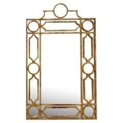 Vintage Regency Worlds Away “Treillage” Mirror