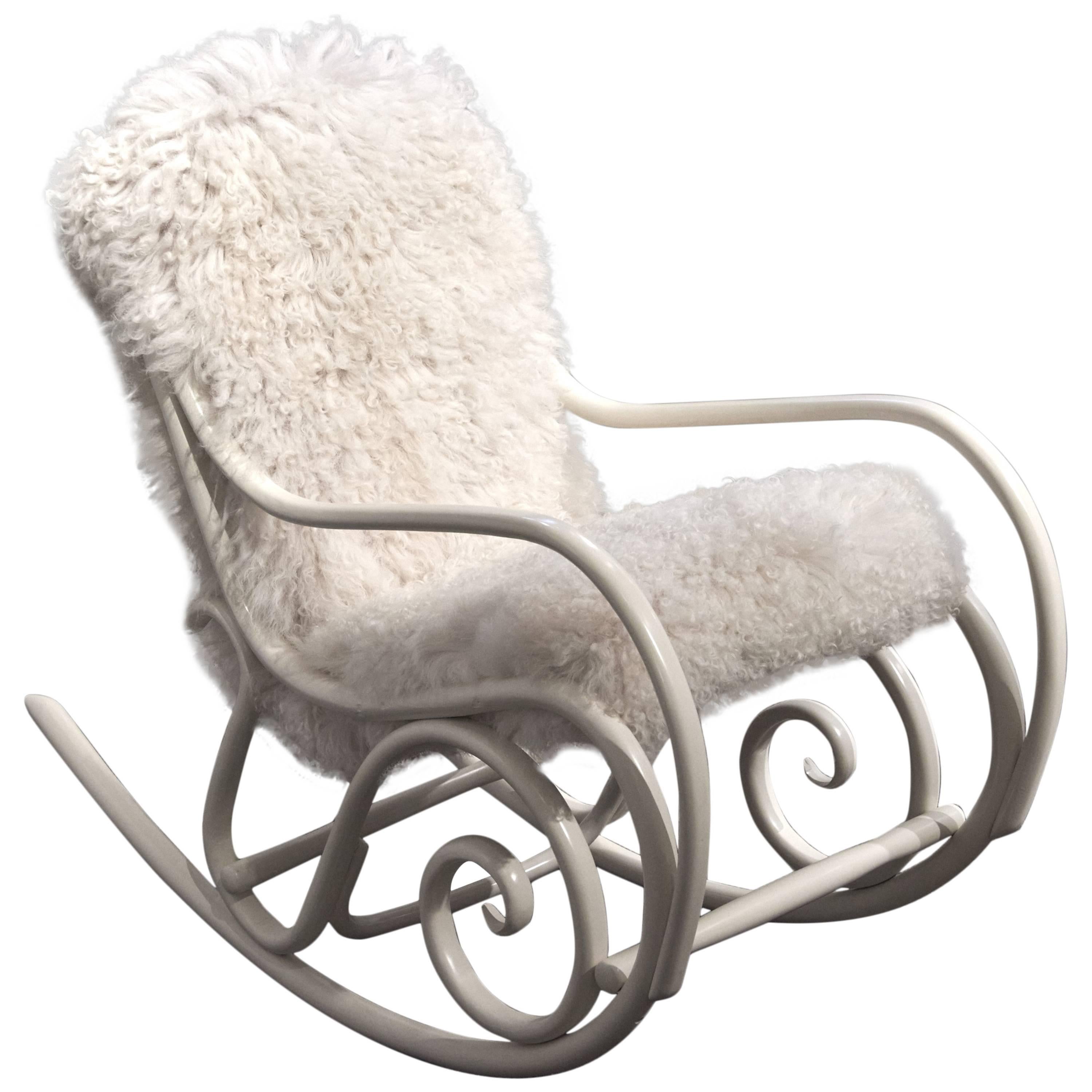 Rocking Chair N°1 by Thonet For Sale