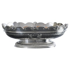Set of 24 pairs of mother-of-pearl & silver fruit eaters