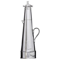 Shaker cocktail anti-soif plaqué argent