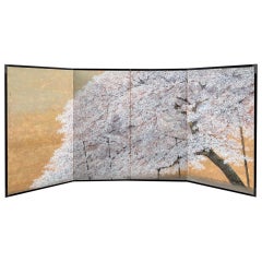 Cherry blossom screen by Ito Kakou