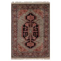 Authentique tapis persan Tabriz en soie fait à la main