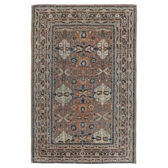 Antike persische Tabriz handgefertigt Teppich Größe angepasst