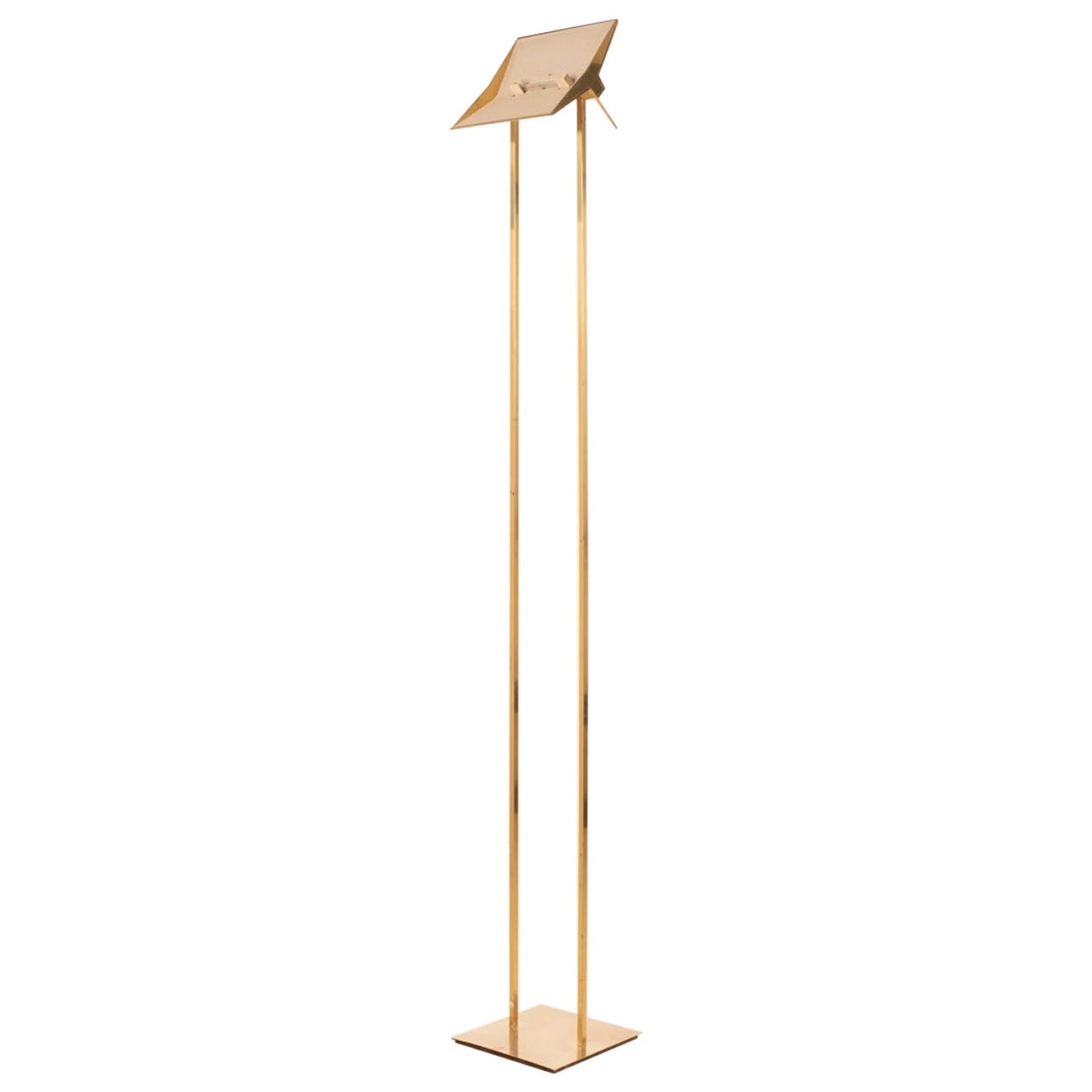 Floor Lamp in Solid Brass by Marco Zotta