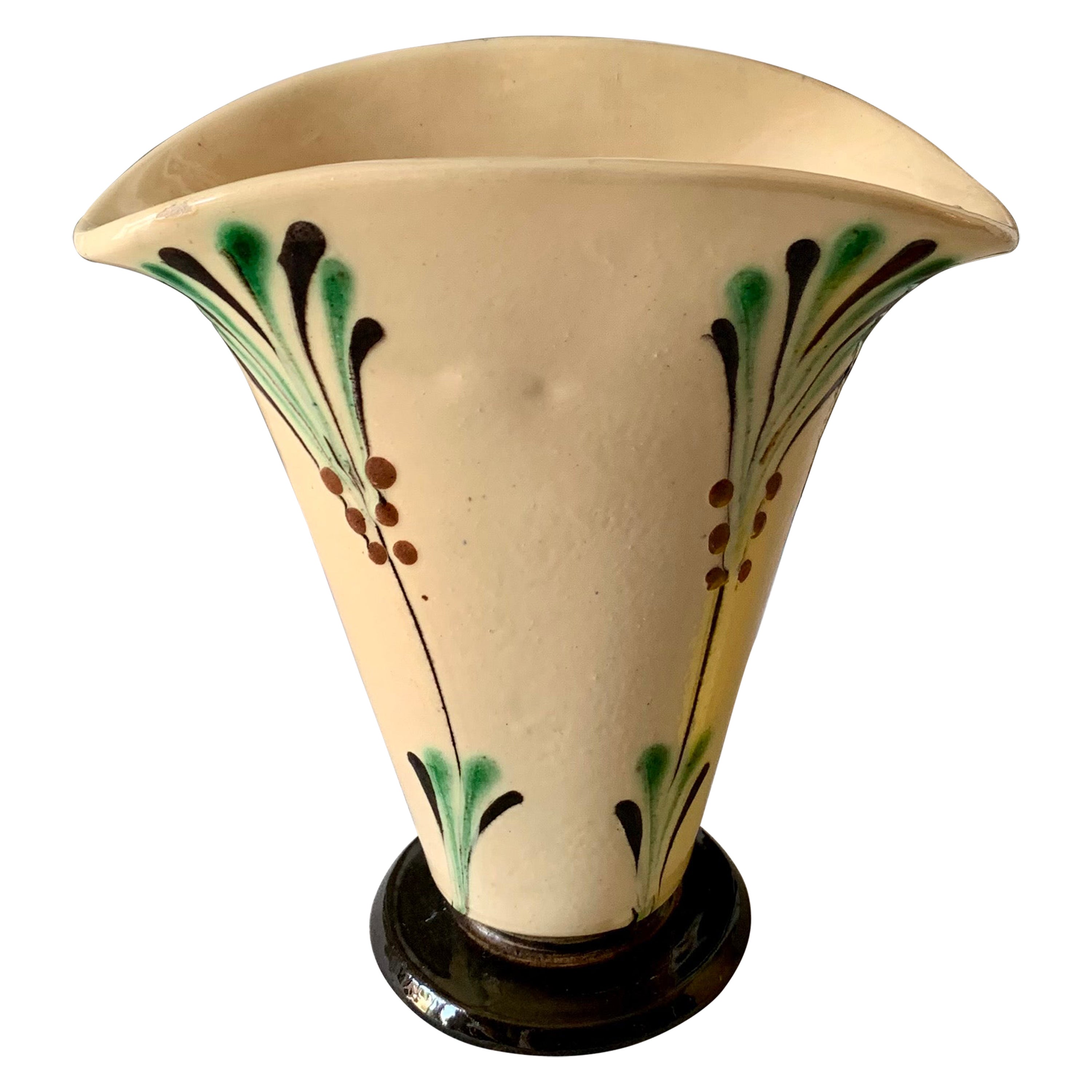 Danish Ceramic Kähler 1930s Vase  For Sale