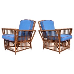 Stick Wicker Rattan Reed Presidents Chairs