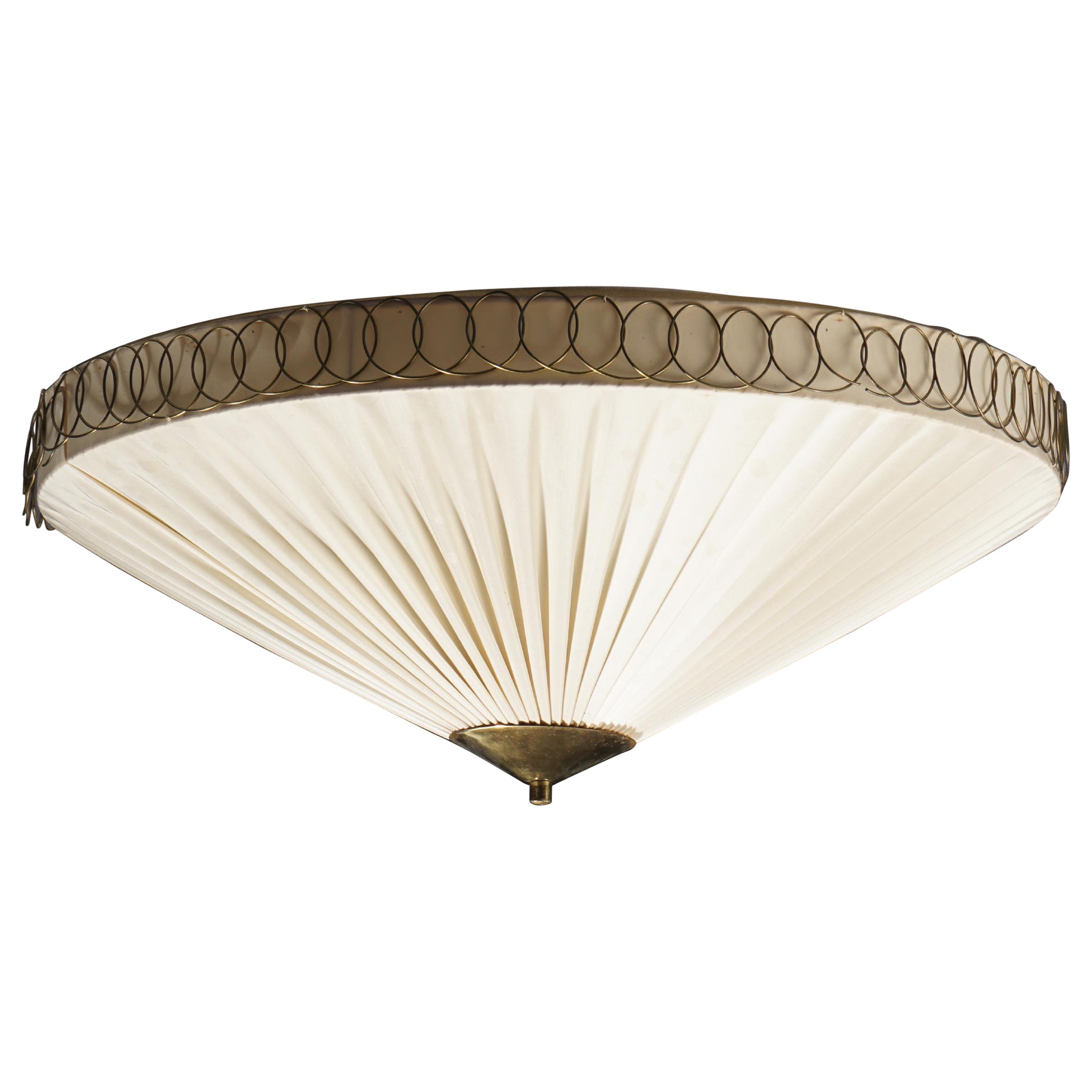 Idman Ceiling Light / Sconce, Finland, 1950s For Sale