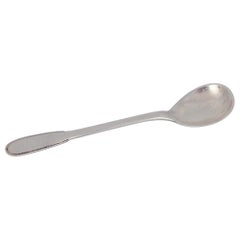 Vintage Evald Nielsen No. 14. Rare marmalade spoon in 830 silver. 1930s. 